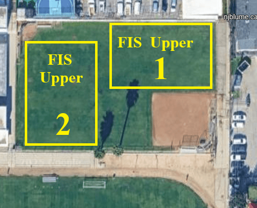 FIS Upper field map